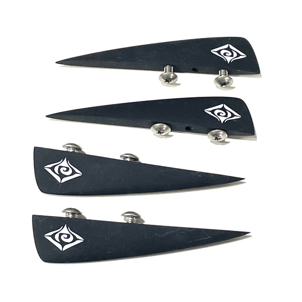 Progressive Sports 1.25" Wake / Kiteboard Fin G-10  | Pack of 4