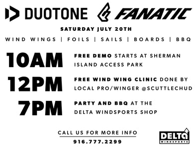 Duotone & Fanatic Demo 7/20