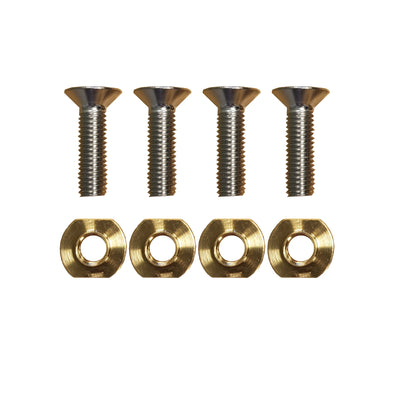 Fanatic Screw Set Foil Mounting System (incl. nuts) (4pcs)